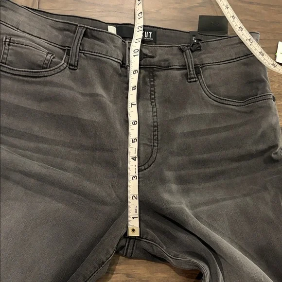 New With Tags Kut From the Kloth Kelsey High Rise Fab Ab Ankle Flare Jeans Sz 10 - Picture 7 of 8